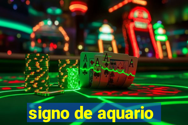 signo de aquario